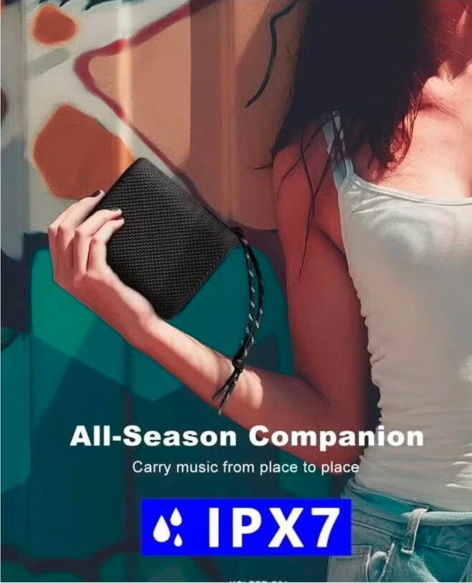 اسپیکر وایرلس ضد آب مدل کولییر