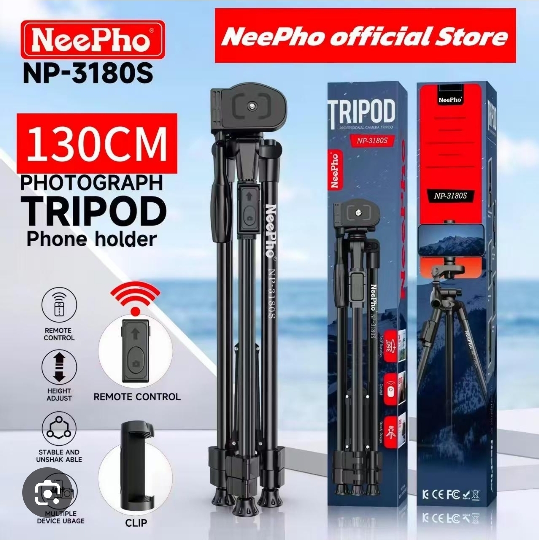 سه پایه فیلم برداری و عکسای مدل NP-3180s